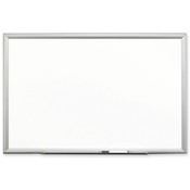 3M Commercial Office Supply Div.  Porcelain Marker Board, Steel Backed, 8'x4', Aluminum