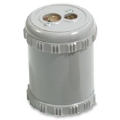 Baumgartens Dual Sharpener, w/ Receptable, 2-3/8', Assorted Wholesale Bulk