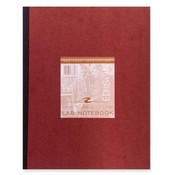 Roaring Spring Paper Products Lab Book,4x4 Quad Ruled,76 Shts,11-3/4'x9-1/4',Red Cover Wholesale Bulk