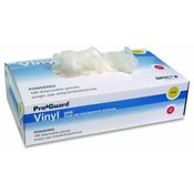 Layflat &amp; Impact Products  Vinyl Gloves, Powdered, Large, 4 mil, 100/BX, Clear