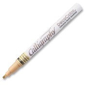 Uchida of America  Calligraphy Paint Marker,Chisel Tip,Flat 2mm Nib,Gold