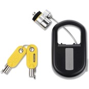 Kensington Notebook Lock, Retractable, 4' Steel Cable, Black