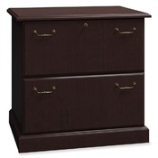 Bush Industries Lateral File,29-1/2"x23-1/8"x30",Mocha Cherry