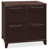Bush Industries Lateral File,30"x23-1/8"x30",Mocha Cherry