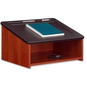 Safco Products Company  Tabletop Lectern, 24"x18-1/2"x13-3/4", Cherry