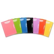 Mead  Portfolio, w/ 2 Pockets, 3HP, 9-1/2"x12", 48/CT, Assorted