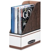 Fellowes Mfg. Co. Magazine File Holder, 4"x9"x11-1