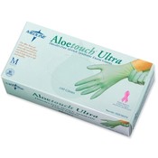 Medline Industries, INC.  Exam Gloves, Latex Free, Synthetic, Medium, 100/BX, Green