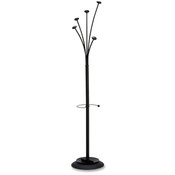 Alba, Inc Coat Stand, Umbrella Holder, 73-5/8", Black