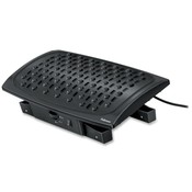 Fellowes Mfg. Co. Footrest, Climate Control, 16-1/2"x10"x5-1/2", Black