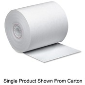 PM Company Thermal Register Cash Roll, 3-1/8"x200', 50/CT, White