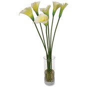 Baumgartens Artificial Flowers, Handcrafted, 6"x6"x20", Cut Lilies(Pack of 1)