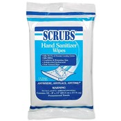 ITW Dymon Hand Sanitizer Wipes, Low-Alcohol, 10/PK