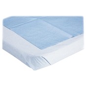 Medline Industries, INC.  Stretcher Sheet, Disposable, 40"x90", 50/BX, Blue