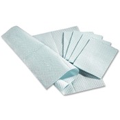 Medline Industries, INC.  Pro Towels, Two-Ply, 13"x18", 500/BX, Blue