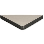 HON Company 30 Degree Connector,w/ Attachment Brackets,30"Deep,Gray