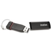 Imation Encrypted Flash Media, 4GB, Plastic Enclosure, Black