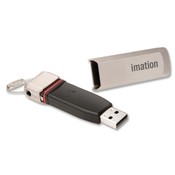 Imation Encrypted Flash Media, 4GB, Metallic Enclosure, Black