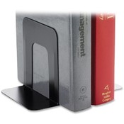 Business Source  Bookend Supports, Standard, 4-9/10"x5-7/10" 5-3/10", Black