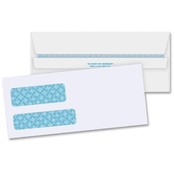 Business Source  Double Window Envelopes,No. 9,3-7/8"x8-7/8",500/BX,White