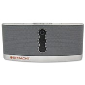 SPRACHT Wireless Speaker W/Bluetooth, 4 Watt, Silver