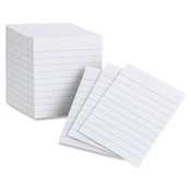 Esselte Pendaflex Corporation  Mini Index Cards, 7.5 Pt., 85 lb., Ruled, 200/PK, White