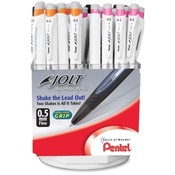 Pentel of America, Ltd. Mechaical Pencil Canister Display, Refillable, .5mm, 48/DS