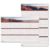 House of Doolittle  Laminated Planner, 2 Sided, Julian Dates/Days, 24"x37"