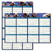 House of Doolittle  Laminated Planner, Julian Dates/Days, 24"x37"