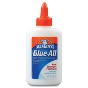 Elmer's Products Inc  Multipurpose Glue, Nontoxic, Plastic Bottle, 4 oz.