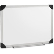 Lorell  Dry-Erase Board, 24"x18", Aluminum/White