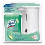 Reckitt &amp; Benckiser No-Touch Soap System Kit,One 8-1/2 oz Soap Refill,4/Batt.,WE