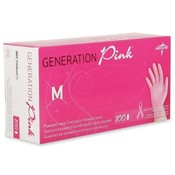 Medline Industries, INC.  Vinyl Exam Gloves, Latex-free, Small, 100/BX, Pink