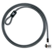 Kensington Notebook Lock, KeyedUltraDuo, 8mm,6', Silver