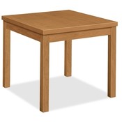 HON Company Corner Table, Laminate, 24"x24"x20", Harvest
