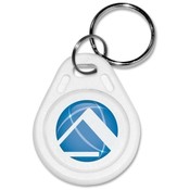 Pyramid Technologies, Inc. Key Fobs, 5/PK, White