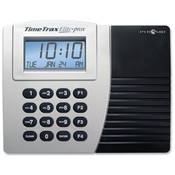 Pyramid Technologies, Inc. Time/Attendance System, w/ 15 Time Cards, Gray/Black