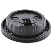 Wincup Lid Recloseable, Lock-Back, 1000/CT, Black