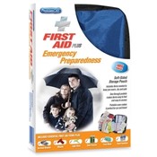 Acme United Corporation  First Aid Kit, Portable, Soft Sided Case, 105 Pieces, White