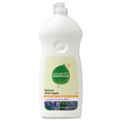 Dishwashing Liquid, Natural, 25 oz., Lav/Mint