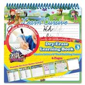 The Board Dudes  Dry-Erase Book, Cursive, 6 Page,