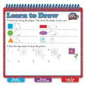 The Board Dudes  Dry-Erase Learning Book, Drawing, Assorted