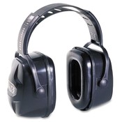 R3 Safety Noise Ear Muffs, Dual-Headband, Non-Deforming, Black Wholesale Bulk