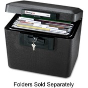 Sentry Safe Security Fire File, 15-1/4"x12-1/8"x13-9/16", Black