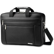 Samsonite Corporation Business Laptop Briefcase, 17-3/4'x4-1/2'x12-1/2', Black Wholesale Bulk