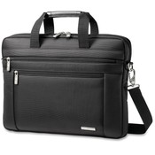 Samsonite Corporation Classic Laptop Slim Briefcase, 16'x2'x12', Black Wholesale Bulk