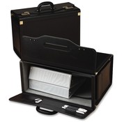 Samsonite Corporation Catalog Case,w/ 2 Brass Combo Lock, 20'x9'x14', Black Wholesale Bulk
