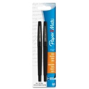 Paper Mate Flair Pen, Point Guard Tip, Black