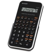 Sharp Electronics Scientific Calculator,10-Dig,131-Func, 3-1/4"x6x1/2",BK/WE