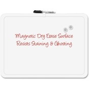The Board Dudes  Magnetic Dry-Erase Board,1 Marker/2 Magnets,17"x23",White